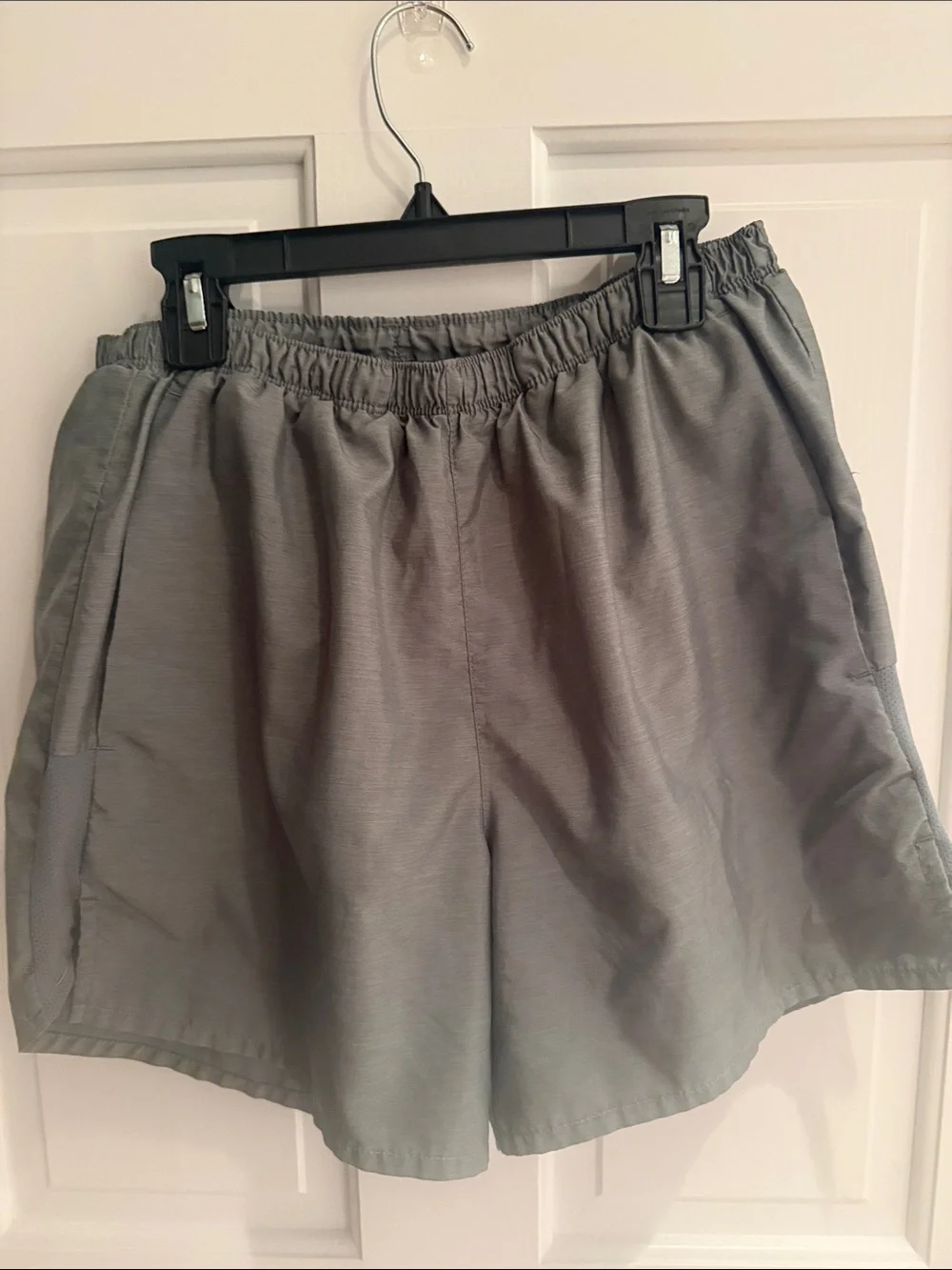 Mens Nike Dri-Fit Gray Athletic Shorts